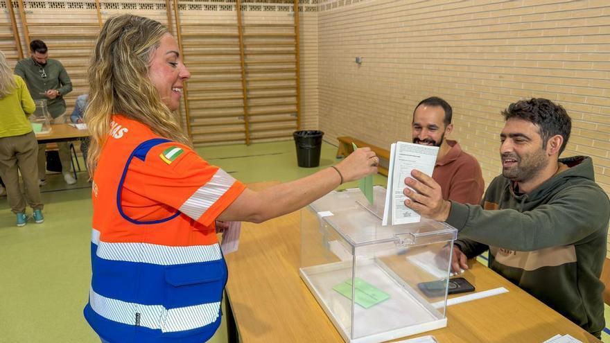 Las elecciones andaluzas, en imágenes