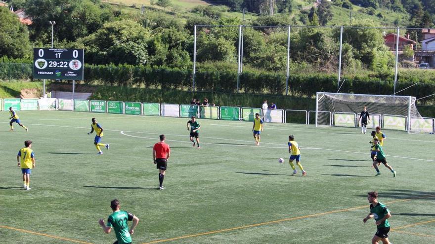 El Hispano empata contra el San Claudio (2-2) y se aleja del objetivo de conseguir el ascenso