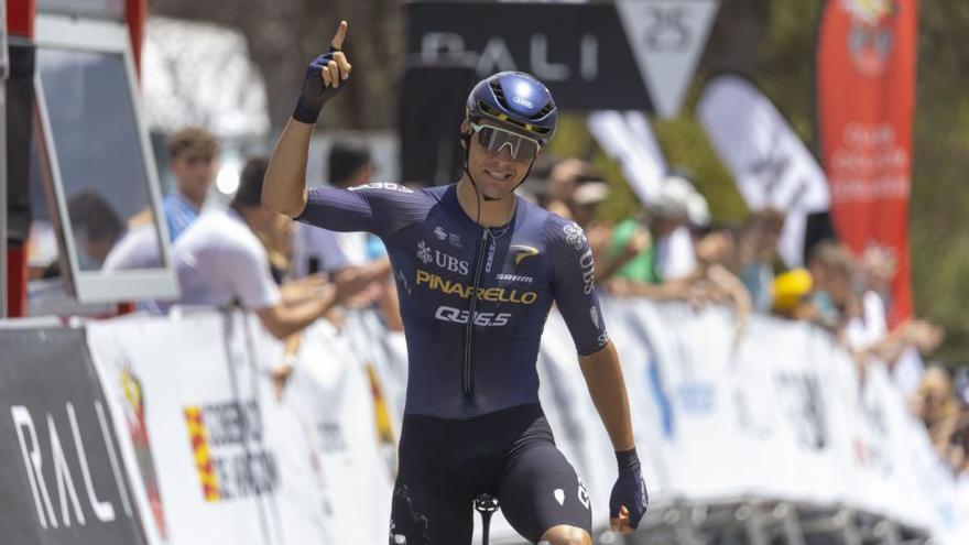 Edu Pérez-Landaluce, mejor asturiano en un el campeonato de España de ciclismo en ruta que ganó Marcel Camprubí