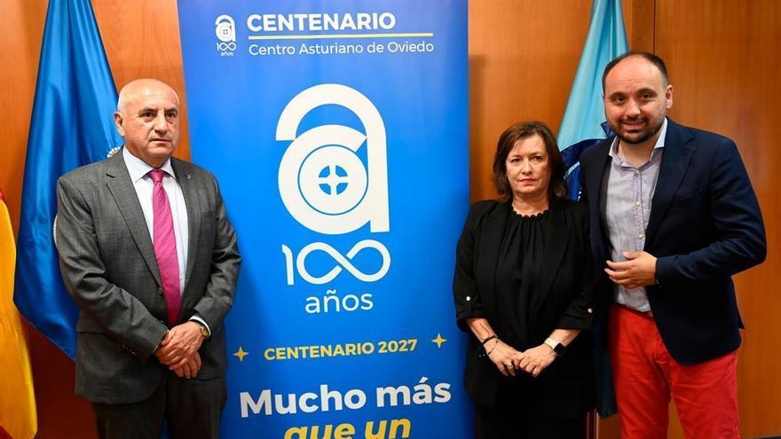 El Centro Asturiano comienza la celebración de su centenario: «Queremos que sea algo de todos los ovetenses»