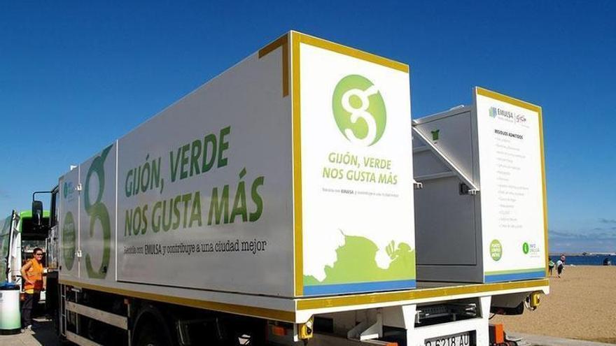 Del punto limpio móvil a las cajas de reutilización: dos nuevos proyectos para animar a los gijoneses a reciclar