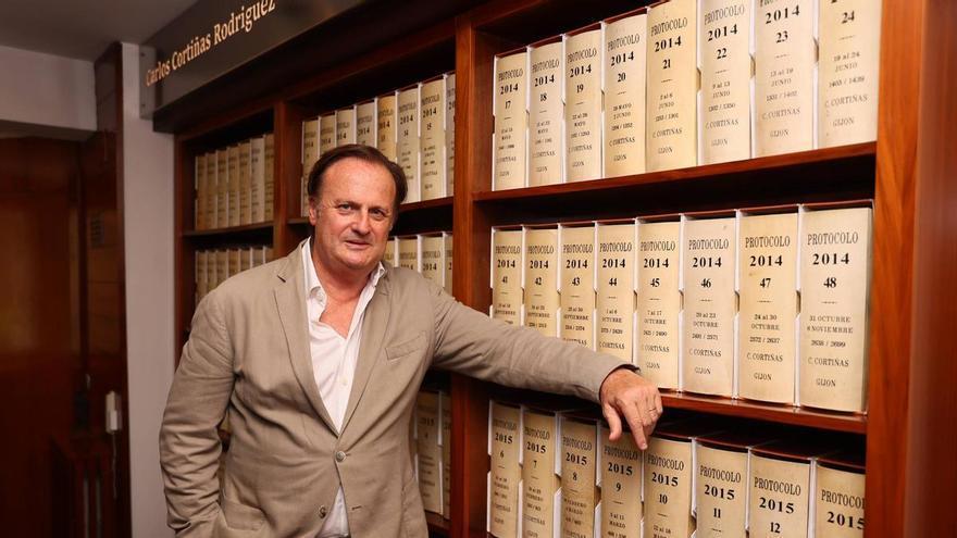 Carlos Cortiñas, nuevo presidente del Club Rotario de Gijón: «Festejaremos el centenario de forma especial en la Feria de Muestras»