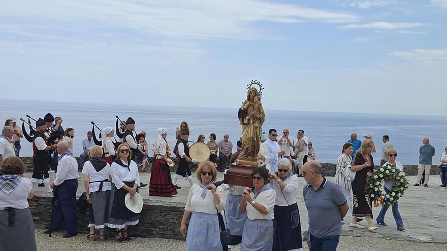 En imágenes: Coaña celebra en Ortiguera su «Día del Mar» más emotivo
