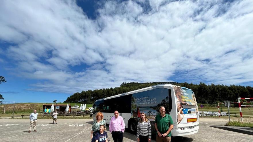 Más frecuencias en los autobuses lanzadera a Tazones: la reclamación de Villaviciosa al Principado