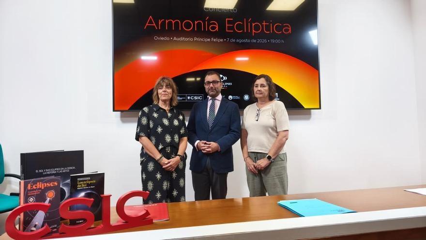 Oviedo recibirá al eclipse total de sol con grandes piezas sinfónicas y espectaculares proyecciones astronómicas en el Auditorio