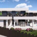 La casa de los famosos se está haciendo en Oviedo: un chalet modernista de lujo con cuatro habitaciones, cinco baños, piscina climatizada y garaje para cuatro coches