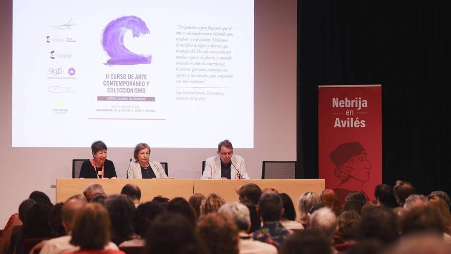 La Universidad Nebrija inaugura su segundo curso de Arte Contemporáneo y Coleccionismo en Avilés: «Somos los conservadores del patrimonio del futuro»
