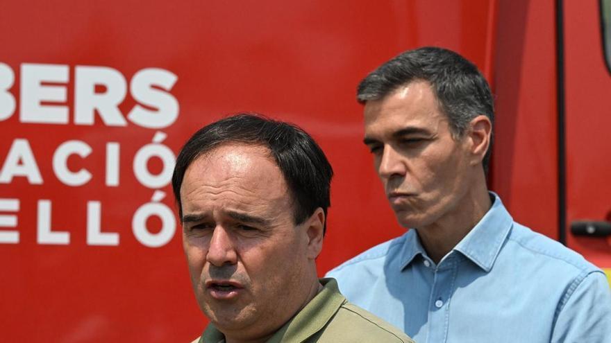 El jefe del Gobierno Valenciano anuncia 67 millones en ayudas a los afectados por el incendio de la Vall d’Uixó (Castellón)