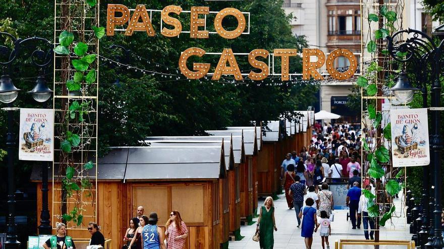 Arranca el montaje del Paseo Gastro en Begoña