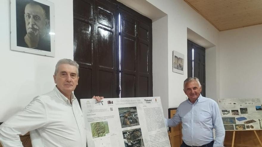 Mallecina (Salas) ofrece el centro social como futura sede para un Aula de Interpretación del dolmen de La Cobertoria