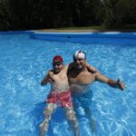 Los primeros días de temporada en la piscina fluvial de Illas