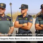 El rescate de la Guardia Civil que salvó la vida a dos turistas británicos semiinconscientes en el incendio de Almería: «Era inverosímil que pudiera quedar vida»